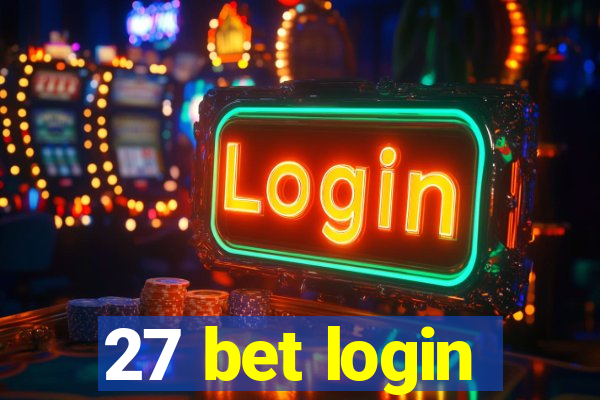 27 bet login